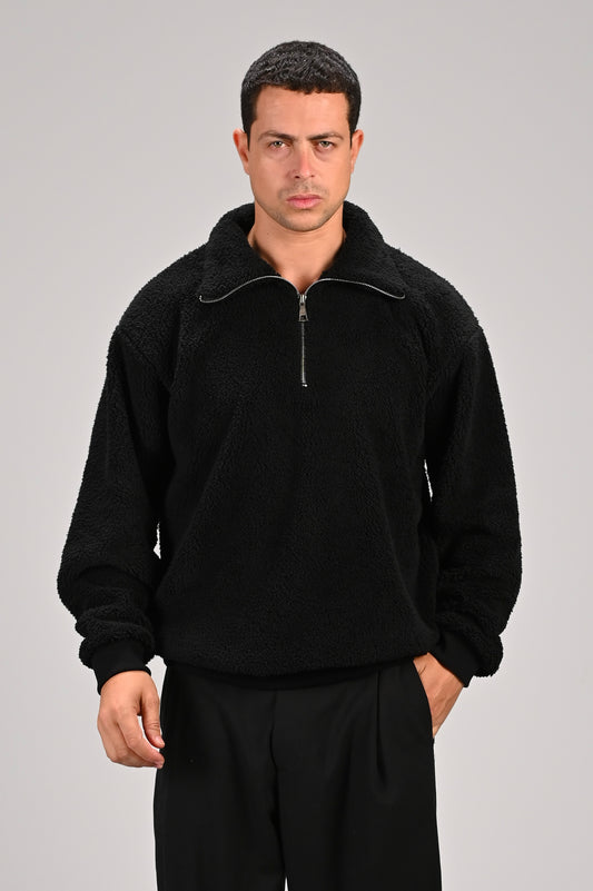 The Half Zip Bear Sweater