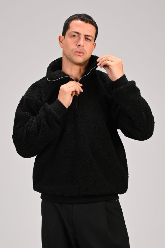 The Half Zip Bear Sweater