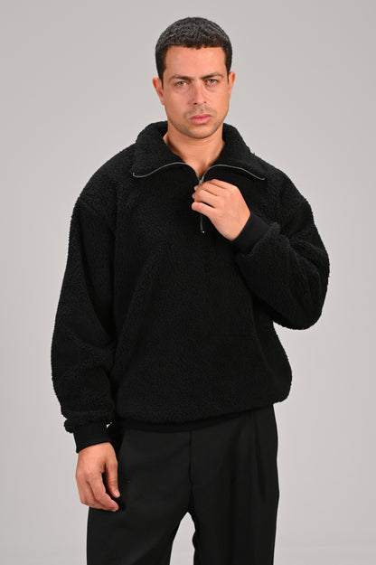 The Half Zip Bear Sweater