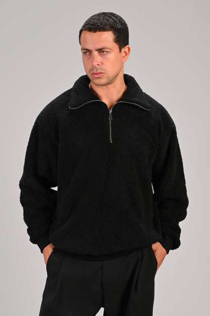 The Half Zip Bear Sweater