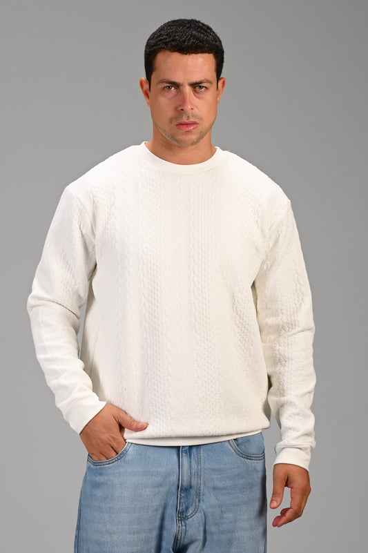 The Essential White Knit