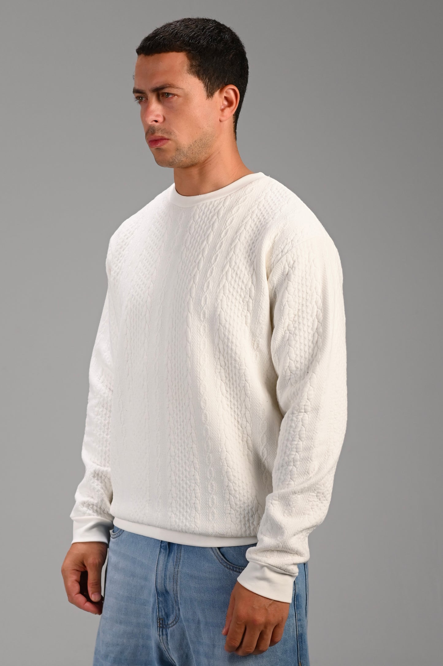 The Essential White Knit