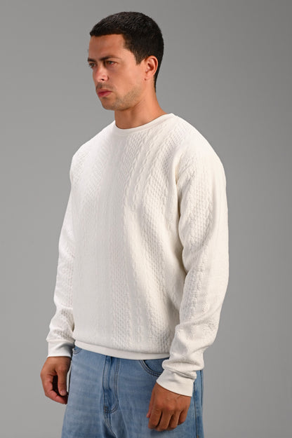 The Essential White Knit
