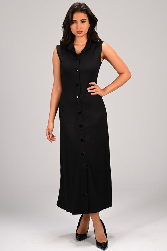 The Black Line Dress